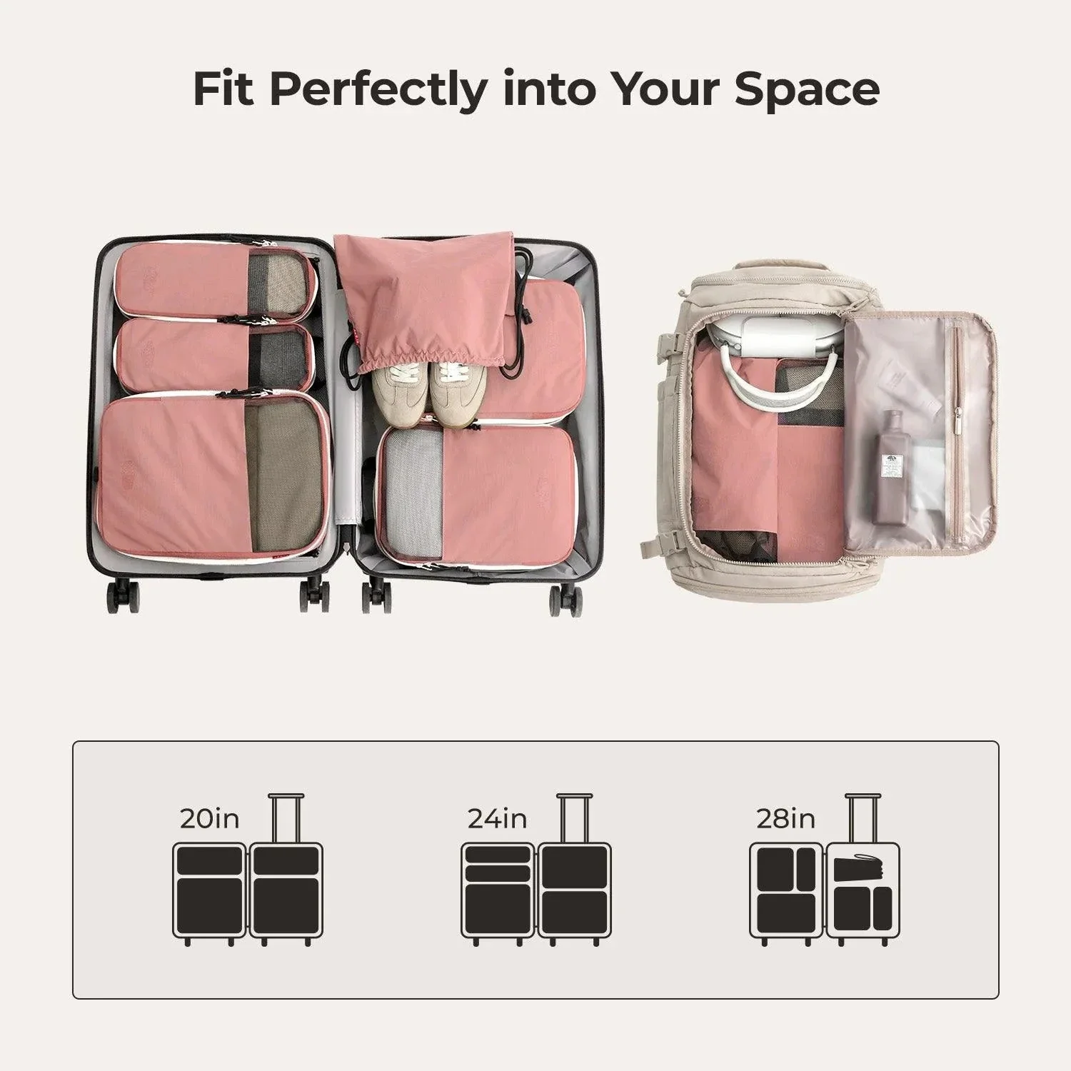 Getaway & Packing Cubes Set - Image 40