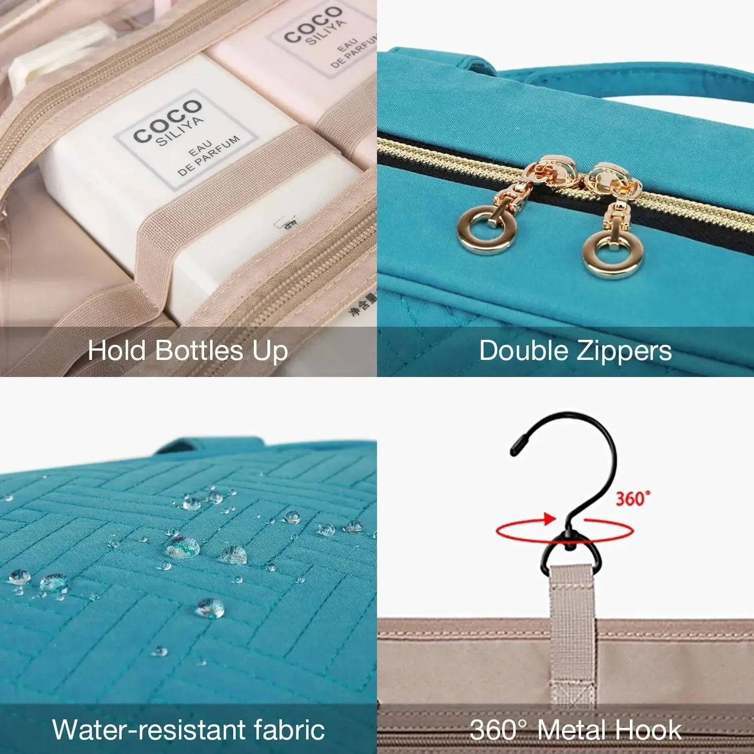 Blue Toiletry Bag - Image 3