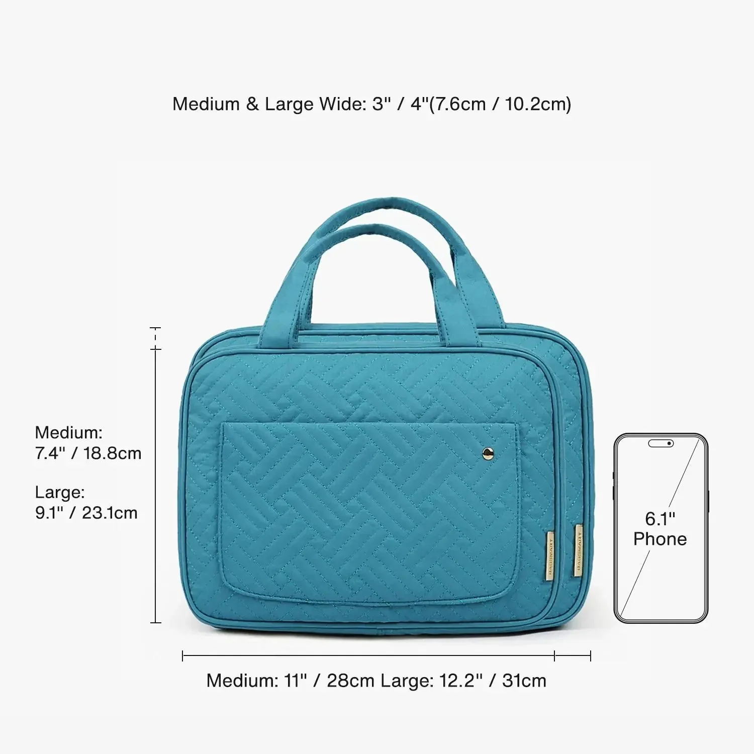 Blue Toiletry Bag - Image 7